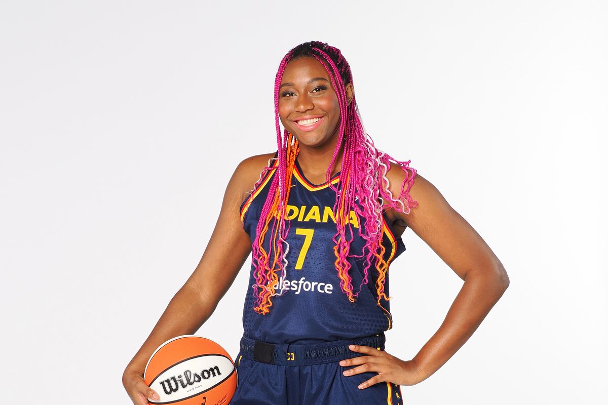 GOOD NEWS: Boston American basketball forward Aliyah Aliyah of the Indiana Fever has won a prize worthy of the...