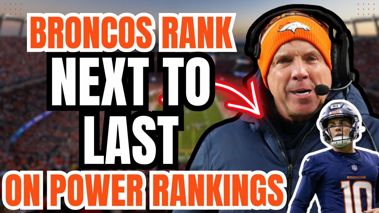 ESPN power rankings have 2024 Broncos as the second worst in……